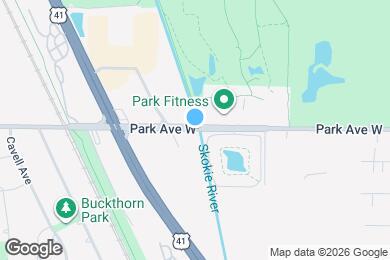 Map image of the property - 1250 Park Ave W
