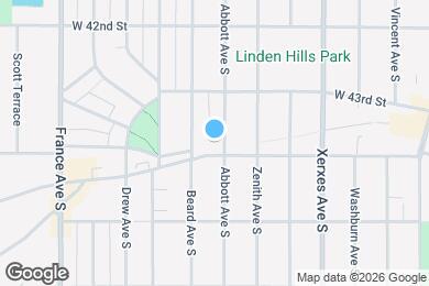 Map image of the property - 4348 Abbott Ave S