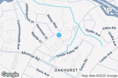 Map image of the property - 4424 Carteret St