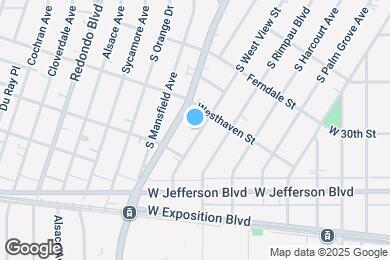 Map image of the property - 2927 S West View St