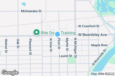 Map image of the property - 901 W Beardsley Ave