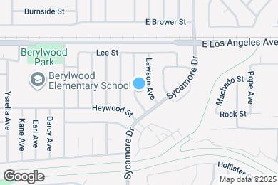 Map image of the property - 1760 Fred Ave