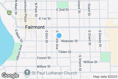 Map image of the property - 231 S Prairie Ave