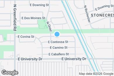 Map image of the property - 4657 E Covina St