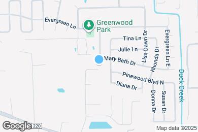 Map image of the property - 1656 Glen Laurel Dr