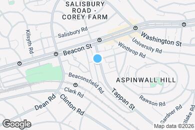 Map image of the property - 338 Tappan St