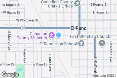 Map image of the property - Intrada El Reno