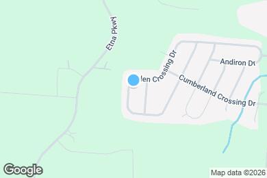 Map image of the property - 259 Glen Crossing Dr