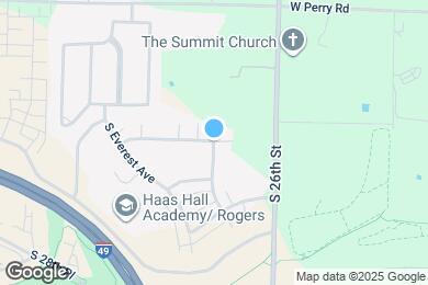 Map image of the property - 2757 W Kilimanjaro Way