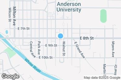 Map image of the property - 1019 E 8th St