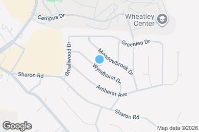 Map image of the property - 421 Wyndhurst Dr