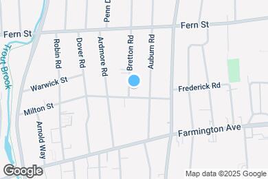 Map image of the property - 10 Bretton Rd