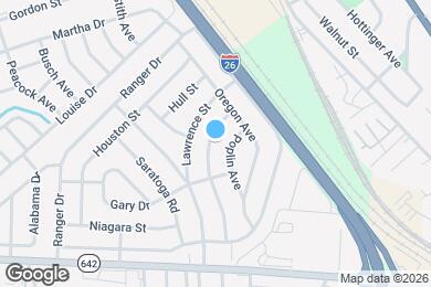 Map image of the property - 2667 Olympia Ave