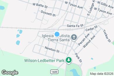 Map image of the property - 806 S Rusk Ave