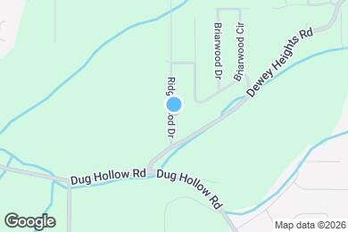 Map image of the property - 6739 Ridgewood Dr