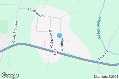 Map image of the property - 115 Kings Dr