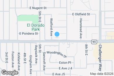 Map image of the property - 609 E Ave J 10
