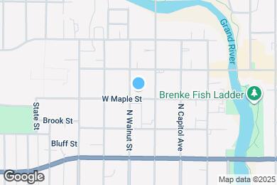 Map image of the property - 322 W Maple St
