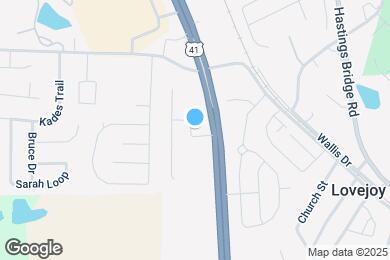 Map image of the property - 11640 Mendenhall Ct