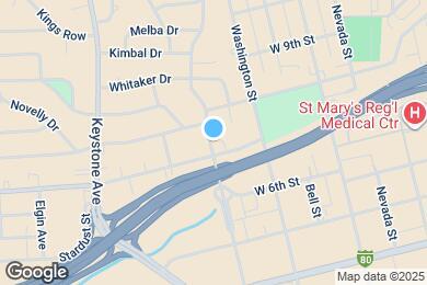Map image of the property - 734 Vine St