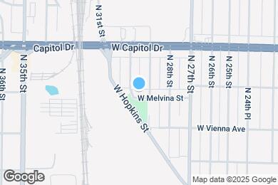 Map image of the property - 2920-2922-2922 W Melvina St