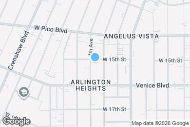 Map image of the property - 1504 4th Ave