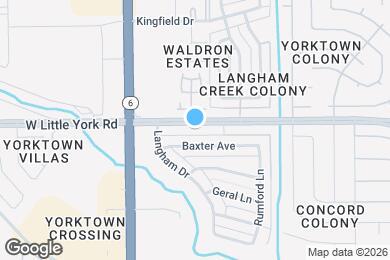 Map image of the property - 15427 W Little York Rd