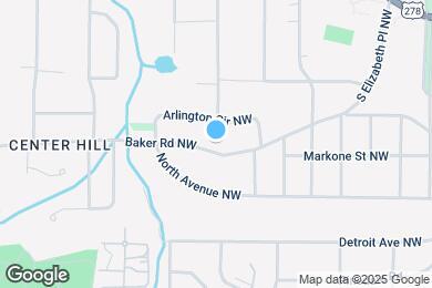 Map image of the property - 2045 Baker Rd NW