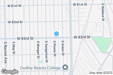 Map image of the property - 849 W 83rd St