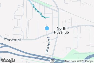 Map image of the property - 5501 108th Avenue Ct E