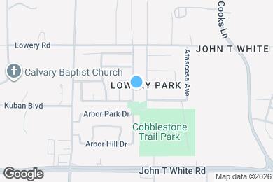 Map image of the property - 717 Cross Ridge Circle North