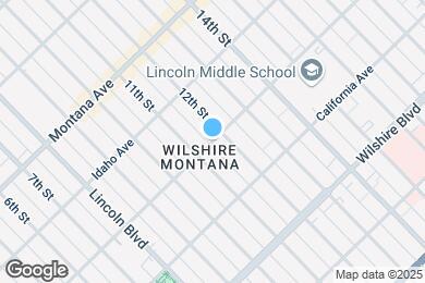 Map image of the property - 1119 Washington Ave