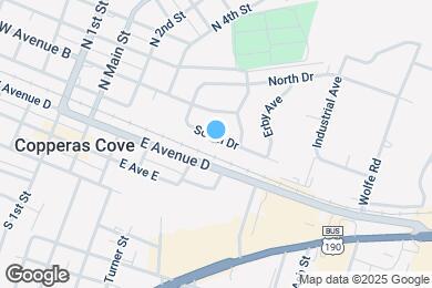 Map image of the property - 120 South Dr
