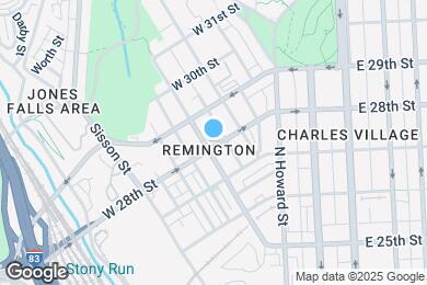 Map image of the property - 2801 Huntingdon Ave