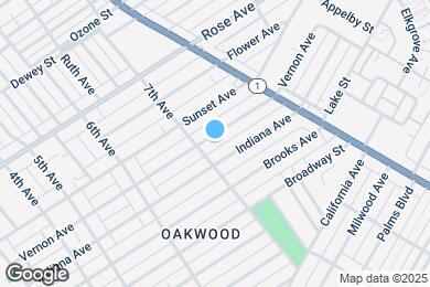 Map image of the property - 718 Vernon Ave