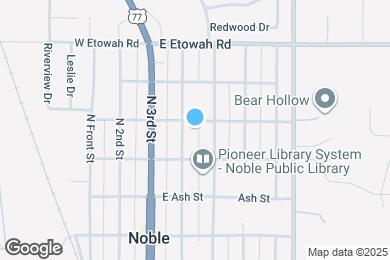 Map image of the property - 313 N 4th St