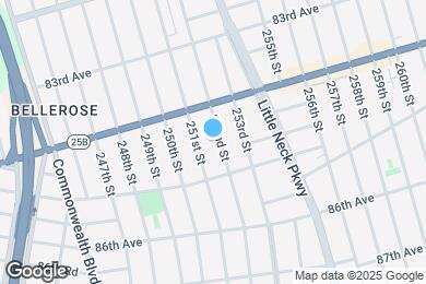 Map image of the property - 84-36-8252 252nd St