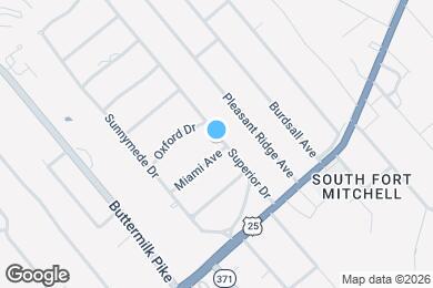 Map image of the property - 1 Miami Dr