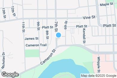 Map image of the property - 1717 7th St