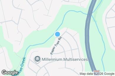 Map image of the property - 9811 Paper Tree Rd