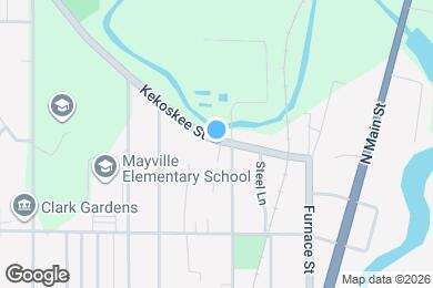 Map image of the property - 413 Kekoskee St