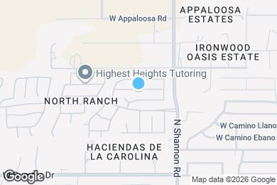 Map image of the property - 3017 W Sun Ranch Trail