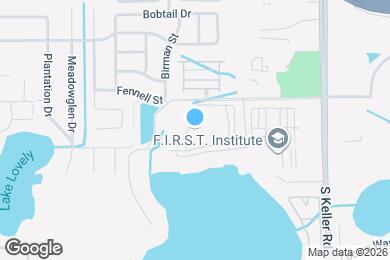 Map image of the property - 1325 Lake Shadow Cir