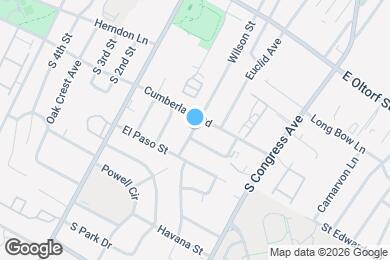 Map image of the property - 2705 Wilson St