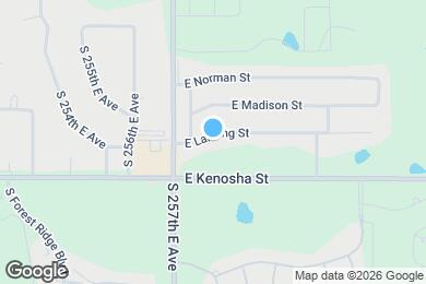 Map image of the property - 8009 E Lansing St