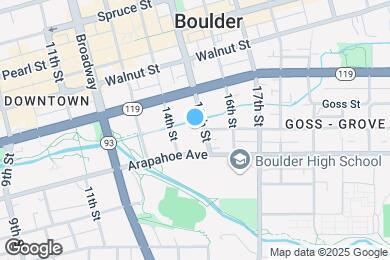 Map image of the property - 1725 15th St