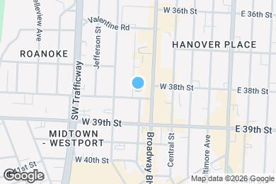 Map image of the property - 3783 Washington St