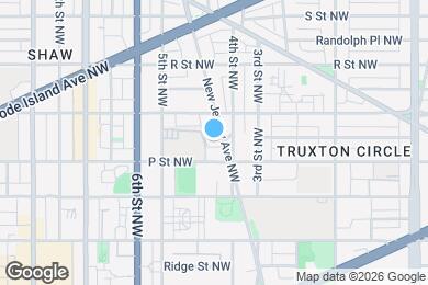 Map image of the property - 1520 New Jersey Ave NW