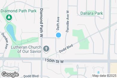 Map image of the property - 14862 Delft Ave