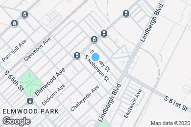 Map image of the property - 2547 S Robinson St